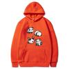 Autumn and Winter Chinese Panda Cartoon Printed Hoodie Classic Style College Style Men's and Women's Hoodies Daily Warm