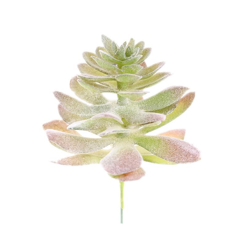Diy Simulated Succulent Plant Hair Planting, Mini Fake Succulent Bonsai With Flowers, More Than 20 Styles Of Bn1