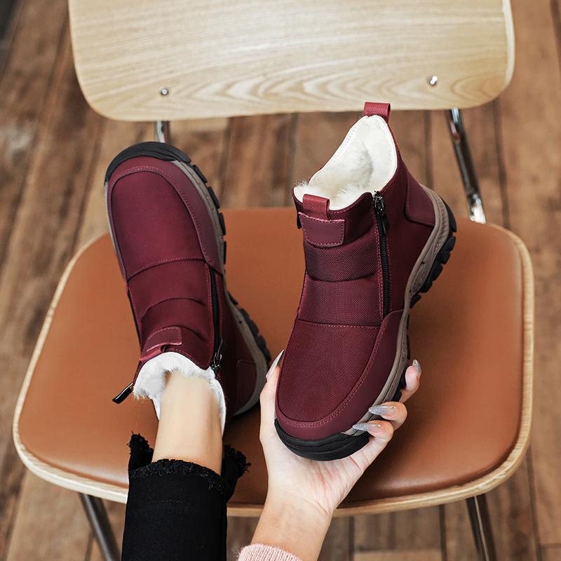 Stivali da Neve Caldi e Morbidi da Uomo Sono alla Moda Versatili e Antiscivolo per Viaggi Invernali all'Aperto