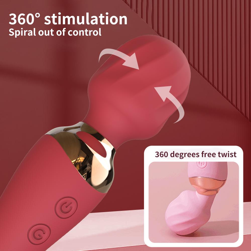 Powerful Vibrator Dildos Wand for Women G Spot Clitoris Stimulator Vagina Massager Female Masturbator Sex Toys for Adults 18+