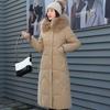 Novo X-long Hooded Parkas Moda Inverno Jaqueta Feminina Casual Grosso Algodão Casaco de Inverno Feminino Quente Outwear