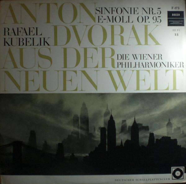 

LP Record ANTONN DVOK RAFAEL KUBELIK W Aus Der Neuen Welt Sinfonie Nr.5 BD497B Decca Germany Classical Used