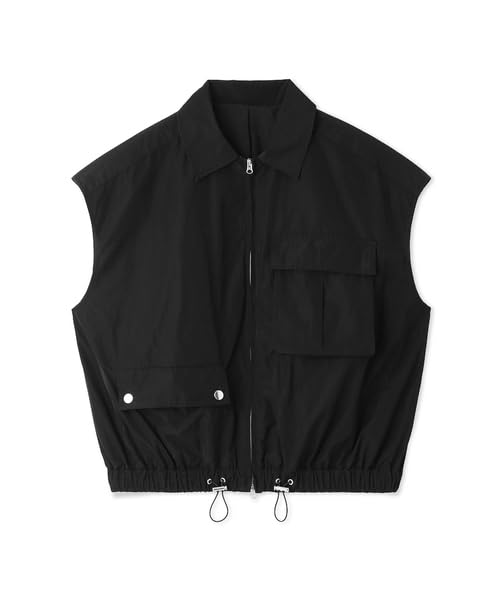 Emi Eco EWC Sleeveless Work Blouson 13WFJ244001 Black Women's