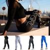 Women Letter Print High Waist Leggings With Stretch And Push Up Design For Fitness And Running