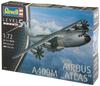German Revell Scale Airbus A400M Luftwaffe Plastic Model Kit 03929 1/72