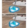 Wall-cleaning mop blue 2m
