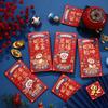 6pcs Festive New Year Red Envelope Blessing Lucky Money Pockets  Wedding Birthday
