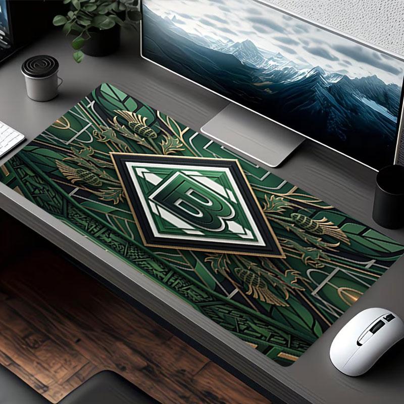 Borussia Monchengladbach Print Mouse Pad, for Keyboard Pad Laptop PC Mat for Office Home Use, Desk Decor, Perfect Birthday Gift for Gamers