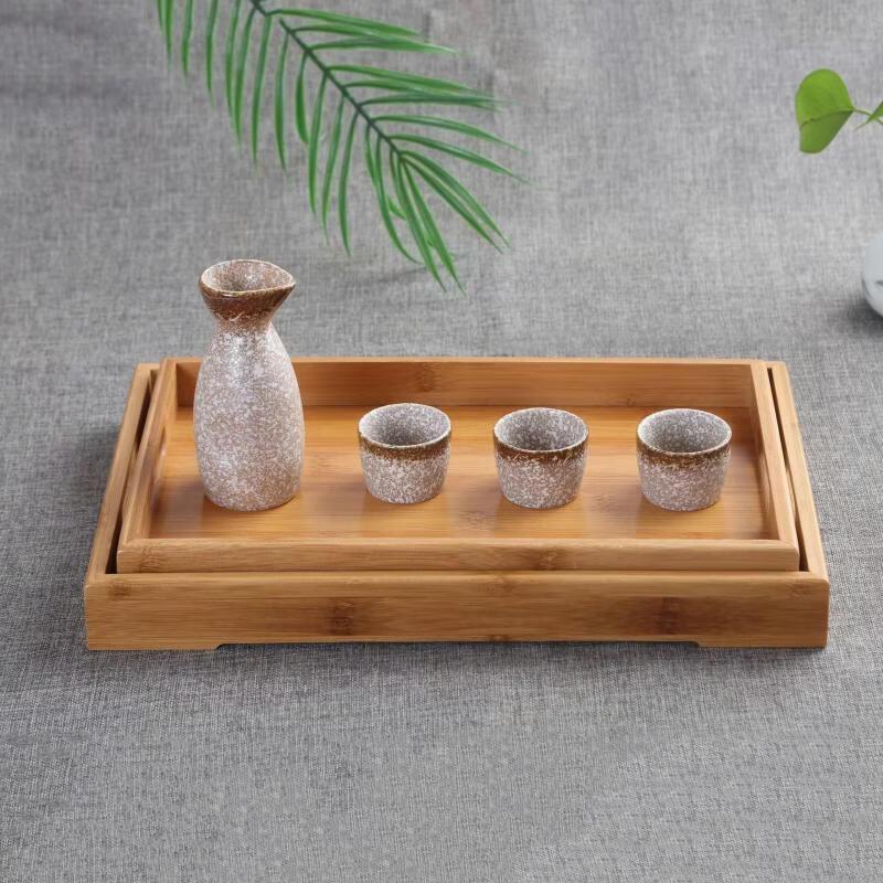 Rectangular Bamboo Serving Tray