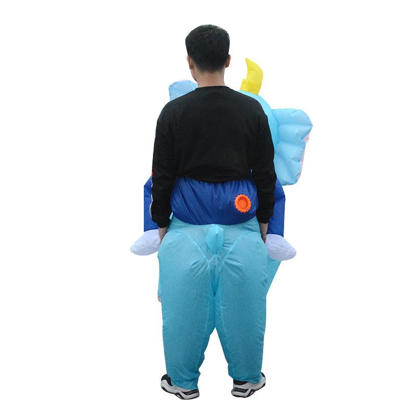 Cycling Dumbo Inflatable Costume Party Carnival Halloween Show Cartoon Character