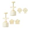Multifuntional Dessert Molds Flower Shape Pastry Molds Pastry Decorating Tool Baking Molds Suitable for Baking Dessert