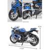 1/12 Scale S1000RR Racing Motorcycle Diecast Model Toy, with Sound and Light for Kids Toddler Boys Girls Gift Collection