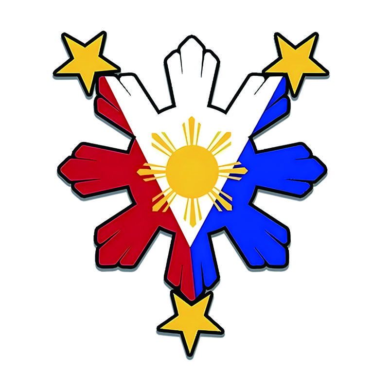 Pride Philippines Car Stickers Decal Vinyl Detachable Waterproof Outdoor Car Bumper Window Notebook Computer Decoration Car Accessories JM50