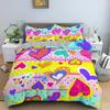 Cartoon Animal Duvet Cover Luxury Soft Bedding Set For Children Bedroom Quilt  Comforter Cover King Twin Home Decor
