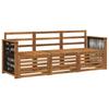 3 Piece Outdoor Sofa Set Solid Acacia Wood