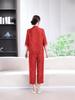 2026 Summer Chinese Style Fashionable Women's Top for Middle-aged and Elderly - Versatile, Slimming, and Flattering Design.