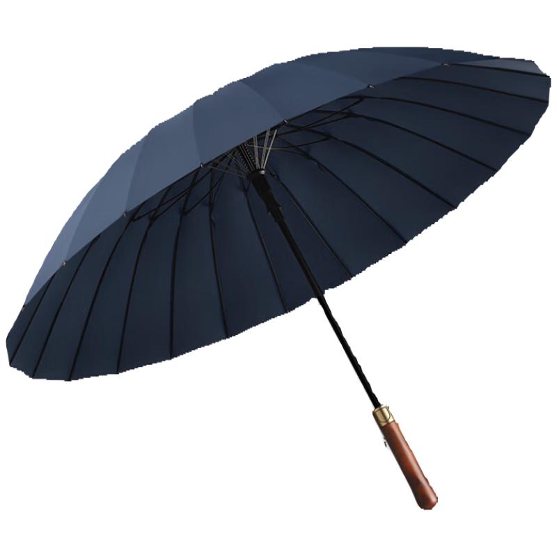 Maydu Business Solid Wood Straight Handle Umbrella