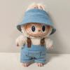 Doll Clothes Set with Fisherman Hat/Overalls Figure Outfit for 17cm 1st 2nd 3rd Dolls (No Doll)