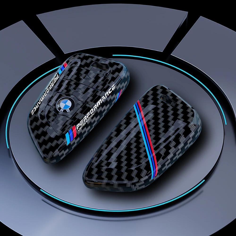 2025 M ABS Carbon Fiber Car Key Case Cover For BMW 1 2 3 4 5 6 7 Series X1 X3 X4 X5 X6 X7 F10 F20 F30 G30 G20 G01 F15 F16 G02