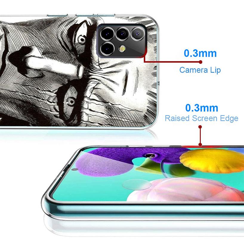 Anime One-Punch Man Phone Case For Samsung Galaxy A17 A16 A15 A14 A13 A57 A56 A55 A54 A53 A37 A36 A35 A34 A33 A26 A25 A24 A23 Ga