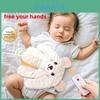 Baby Soothing Handheld Sleep Aid Plush Bear Rabbit Toy With Remote Control For Infant Sleep Support