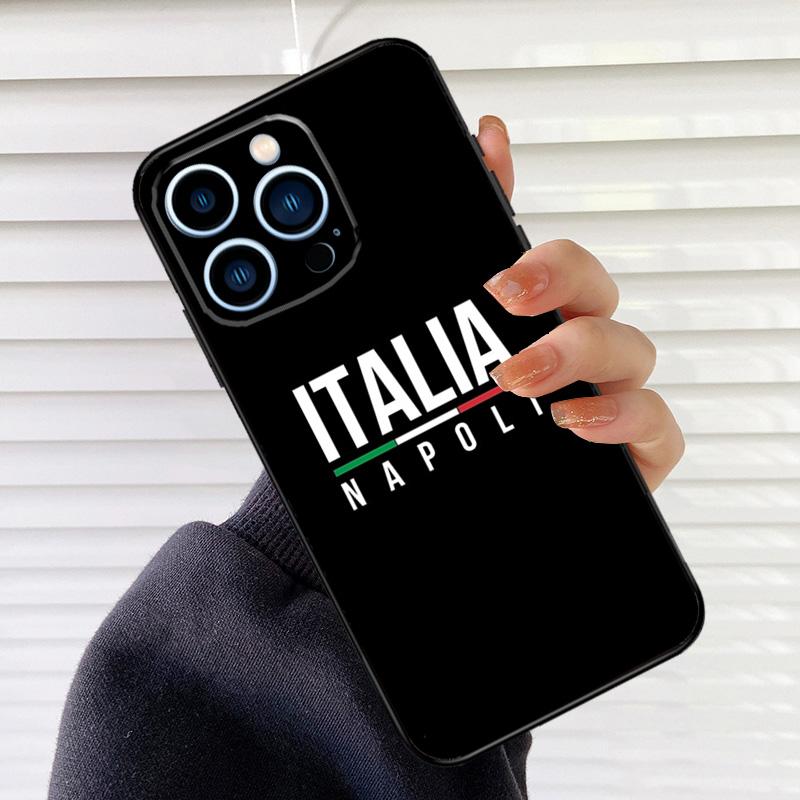 Flag Italy Phone Case For iPhone 17 16 15 13 11 12 14 Pro Max mini 15 16 Plus 16e 17 Air Cover Fundas