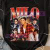 Milo Unisex Heim Bootleg T-Shirt Vintage Schauspieler Star Performer Berühmtheit 90er Retro Throwback Pullover Vintage Mode