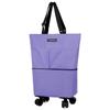 New Large-capacity Universal Wheel Bag Supermarket Shopping Portable Waterproof Handbag Foldable Luggage Trolley Bag Tugboat Bag Storage Bag