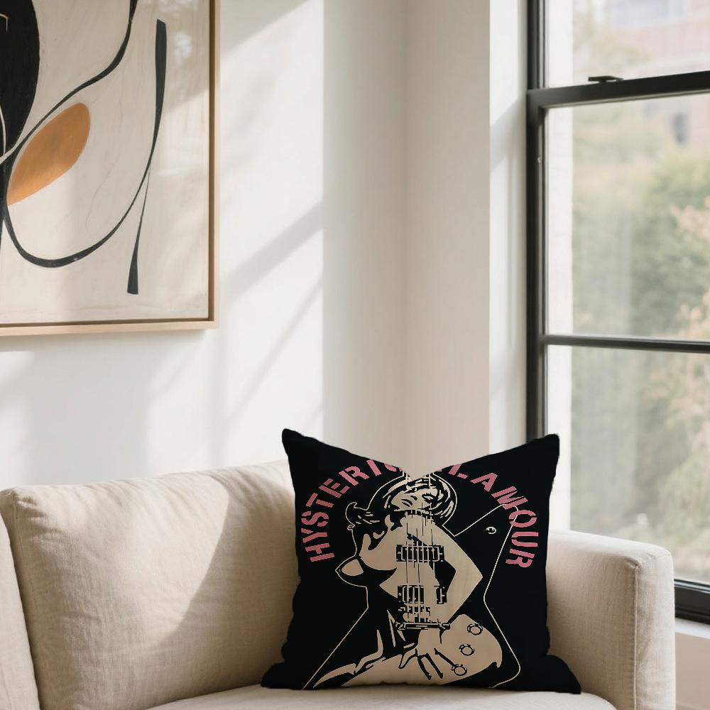 Módní H-Hysteric G-Glamour povlak na polštář Pro pohovku, auto, kancelář, kavárnu Měkký a pohodlný Oboustranný potisk Povlak na polštář