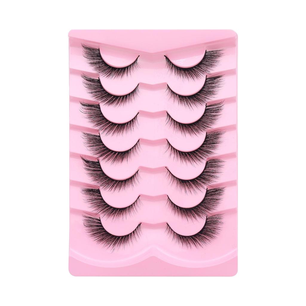 New 3D Cat Eye False Eyelashes - Super Natural Look