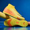 Football shoes for men and women short style AG nails suitable for students anti-slip for adult training ET sports shoes