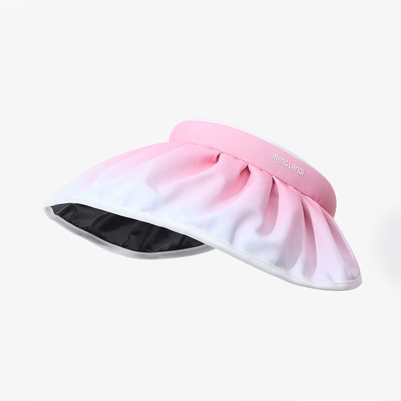 Hat Versatile Style Sweet Gradient Color Womens Sunshade Shelllike Bonnet