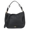 Used Shoulder Bag 35593 Leather Black One Belt