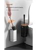 360° Wall-Mounted Silicone Toilet Brush, Golf Design