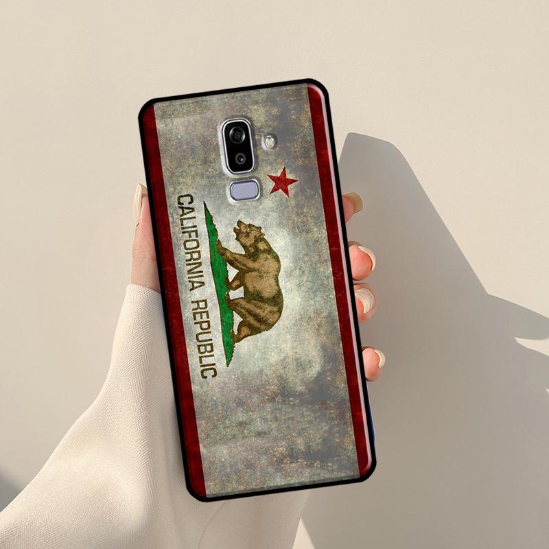 Los Angeles California Case For Samsung Galaxy J3 J5 J7 2017 A3 A5 J1 2016 J4 J6 Plus A6 A7 A8 A9 J8 2018 Coque