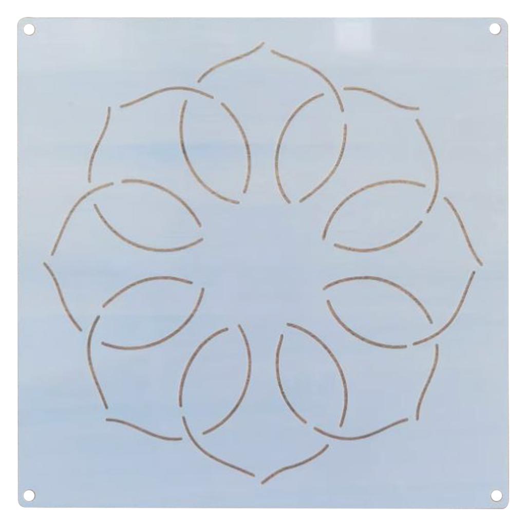 Embroidery Stencil Drawing Line Quilting Stencils for Sewing Plastic Art Patterns Drawing Templates for DIY Craft