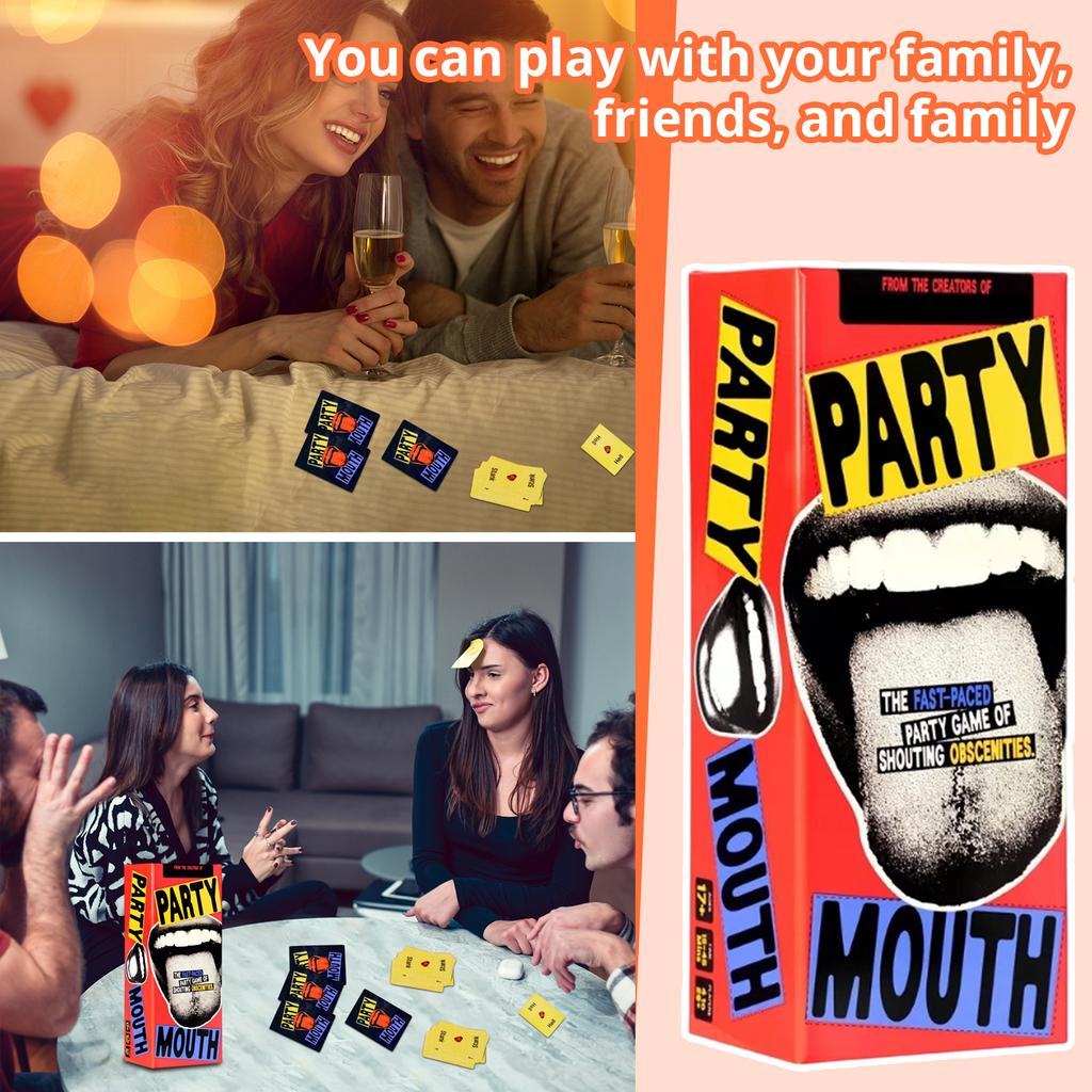 Winter Party Casual Best Card Game, A  New Cheerful And Fast-paced Party Game, Featuring A Lot Of Vulgar Shouting Segments, A Fun Card Game