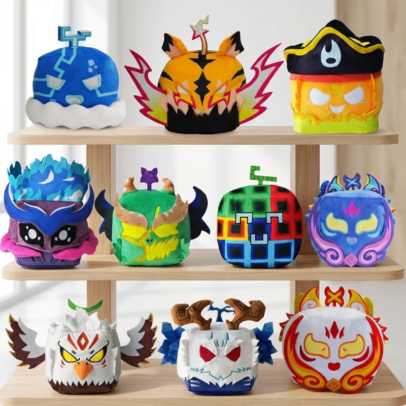 Blox Fruit Plush Toys Exquisite Game Peripheral Fans Collect Decorations Ornament Character Role Birthday Gifts For Childs