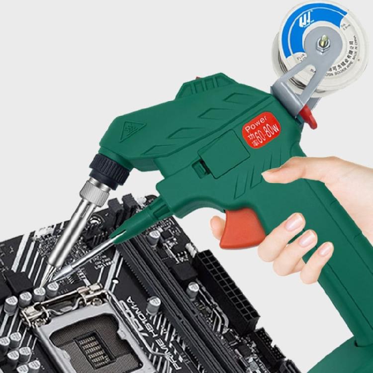 Precise Electric Soldering Iron , Handheld Welding Tool Auto Temperature Adjust for Circuit Board Repairs Tool