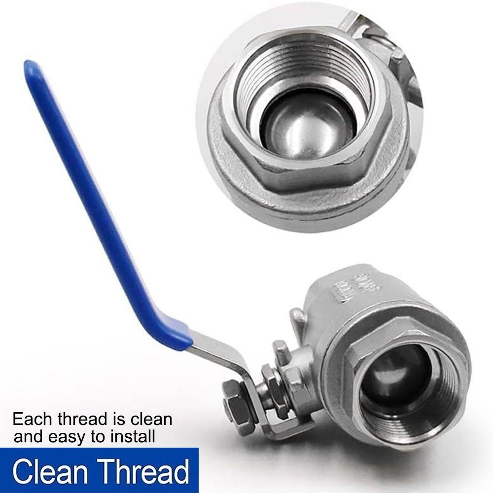 1/2" 3/4" 1" 1/4" 3/8 Full Port Ball Valve 2P Female Valve New Threaded Ball Valve