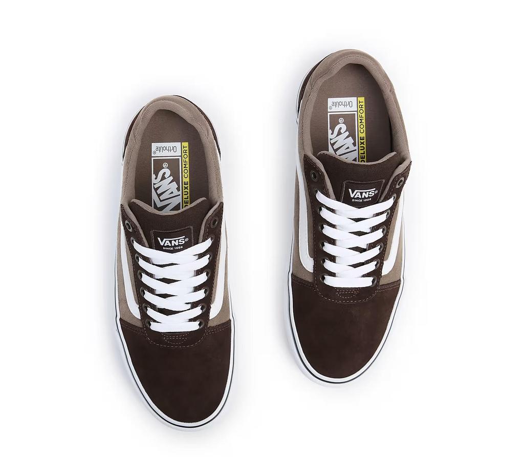 Vans Ward Deluxe sneakers leather brown