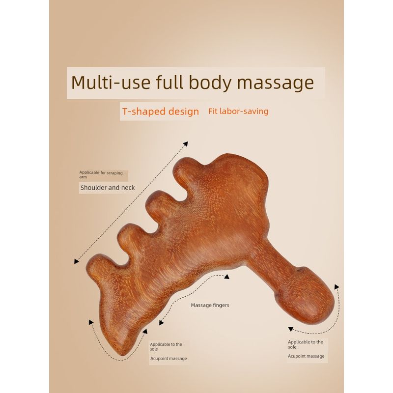 Reflexology Foot Massager Press Foot Sole Acupuncture Massager Handy Gadget Acupuncture Point Meridian Health Care Tool Treatment Scraping Tendon