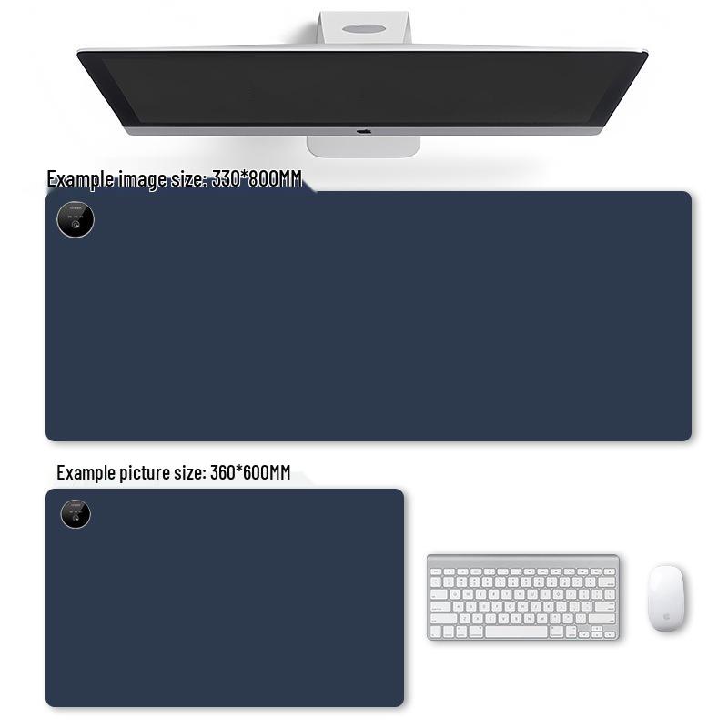Large Odorless Cartoon Heating Desk Pad - Warm Office Mouse & Table Mat