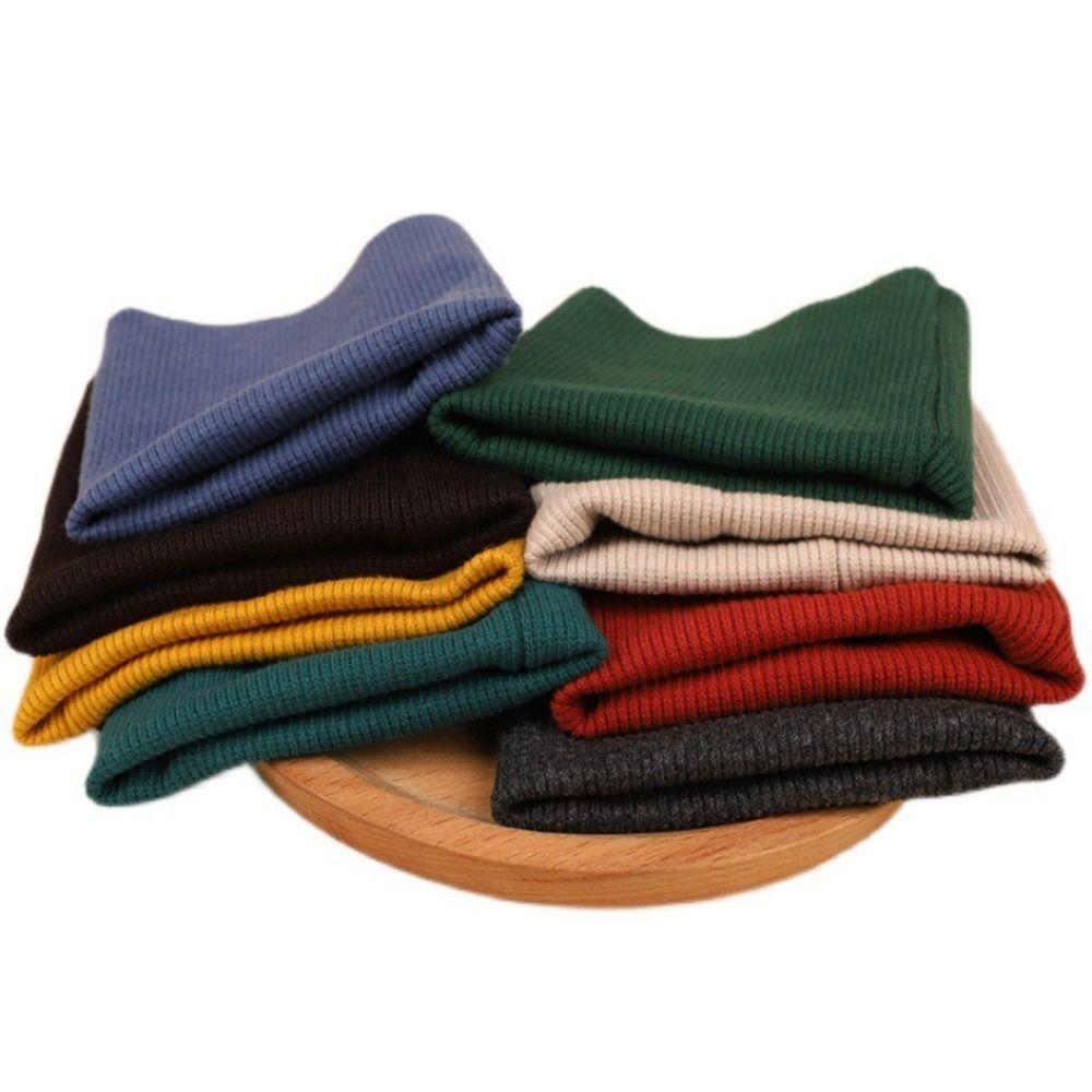 Jednobarevný Elastický Žebrovaný Lem Elastický Pružný Silný Lem Bunda Šití Dospělí Děti