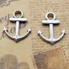 Antique Silver Boat Hook Jewelry Findings, 18.6x5.5mm, 200 Pieces, DIY Vintage, 0.8g Each