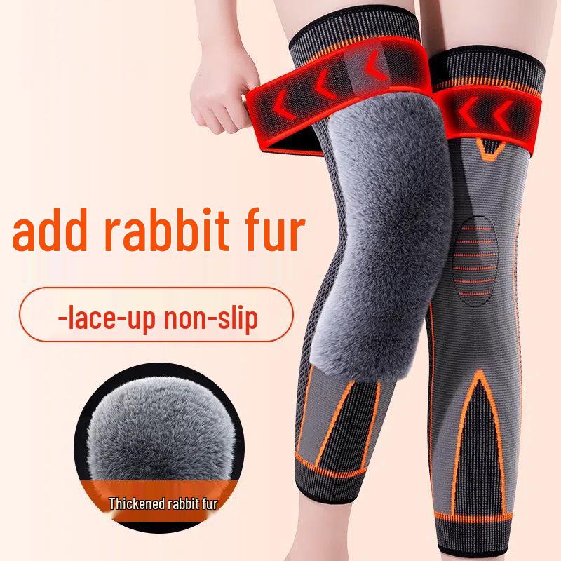 Mugwort Heating Knee Pads: Warm, Non-Slip Leg Warmers for Sports & Cold Weather