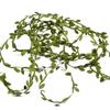 10 Meter Silk Leaf-Shaped Handmake Artificial Green Leaves For Wedding Decoration DIY Wreath Gift Scrapbooking Craft Fake Flower