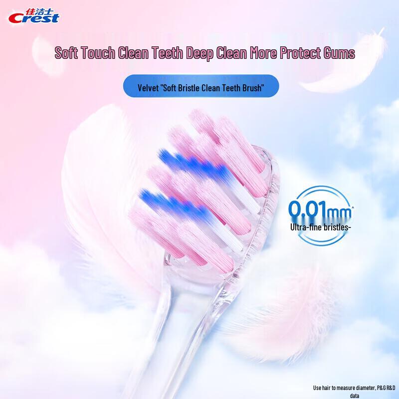 Crest Dual Color Whitening Toothpaste & Gum Care Toothbrush Set
