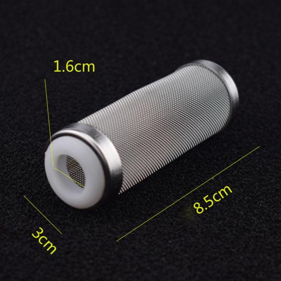 Stainless Steel Water Inlet Mesh Filter Fish Tank Aquarium Percolator Screen Net