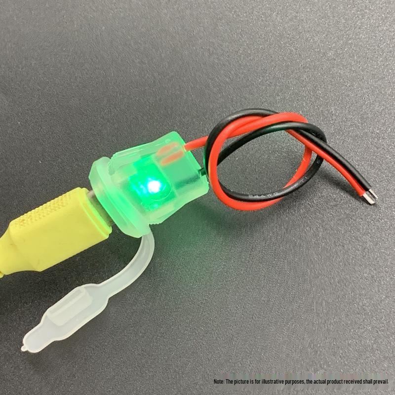 Wasserdichtes Typ-C Buchse Stromverlängerungskabel mit LED, 2-adrig für kleine Geräte DIY-Laden